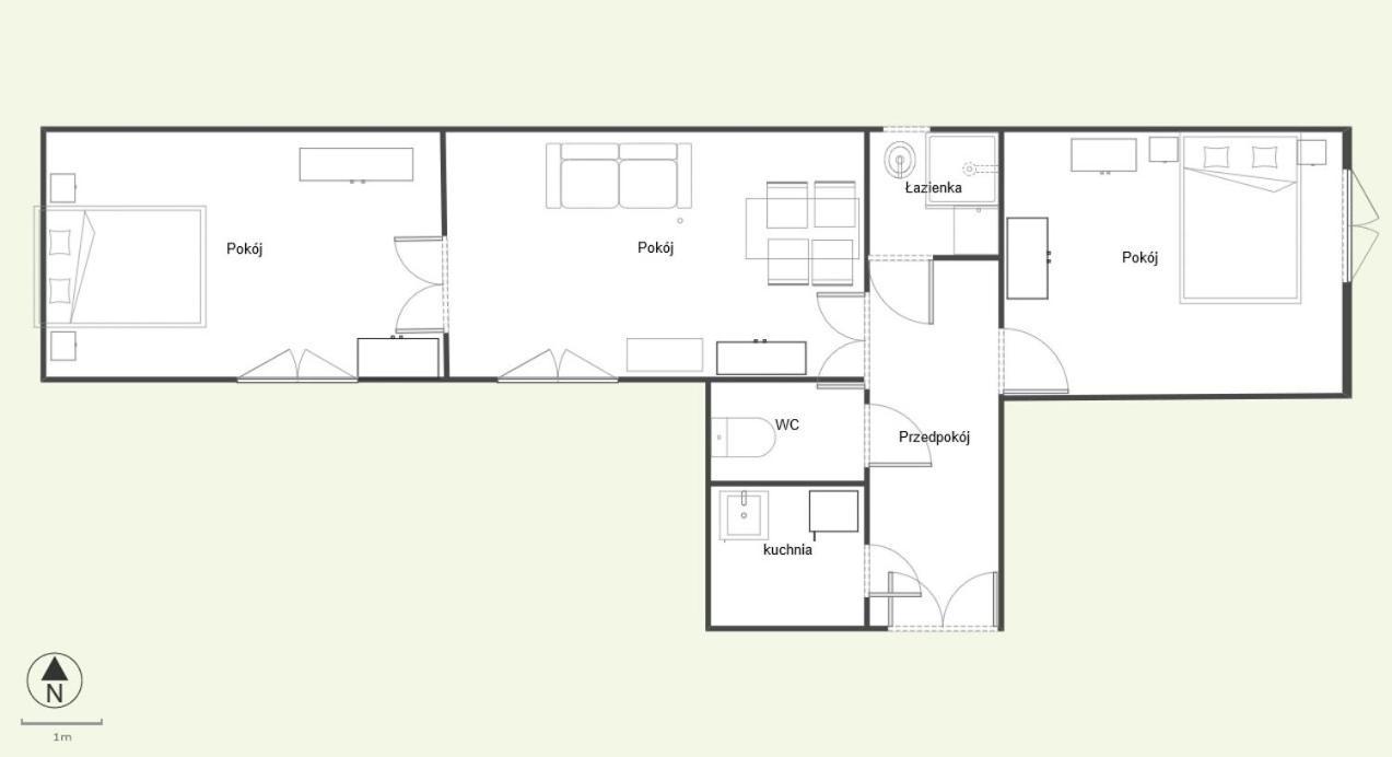 Appartement Apartament M15 à Cracovie Extérieur photo